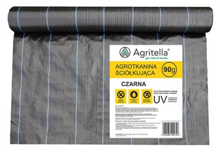 Agrotkanina ściółkująca czarna Agritella 3,2x50m 90g