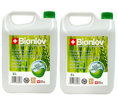 Biopaliwo do biokominków Bionlov Premium (bioetanol do biokominka) 10 litrów