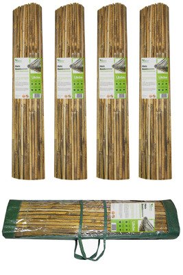 Mata bambusowa, osłonowa z listew bambusowych BM1850R, 1,8x5m 